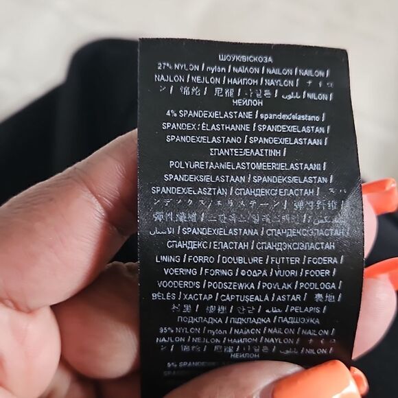 Marciano Ladies Bodycon Cut Out Midi Dress Small Black - Picture 10 of 16